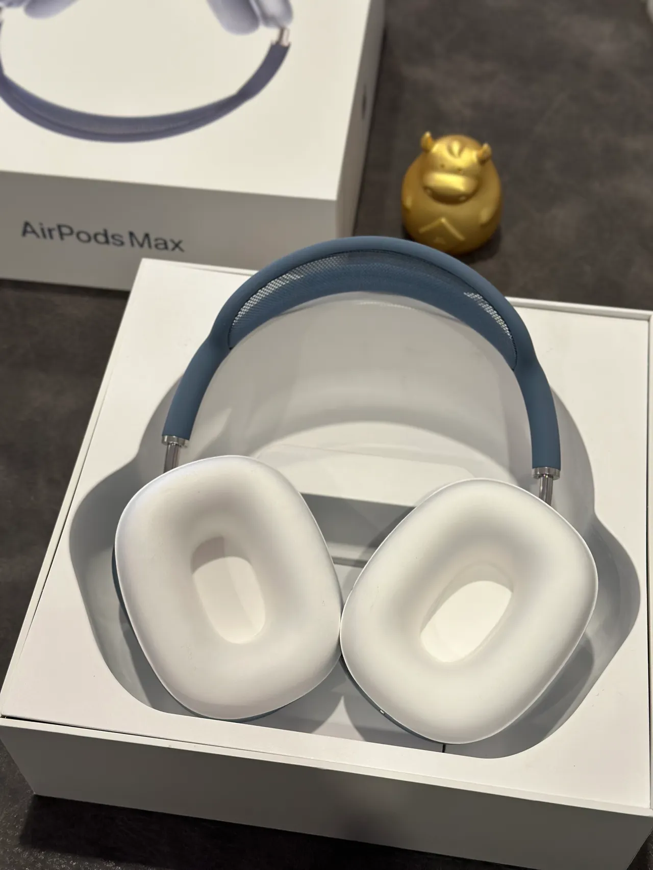 Apple AirPods Max سماعات فوق الأذن أزرق رمادي 6