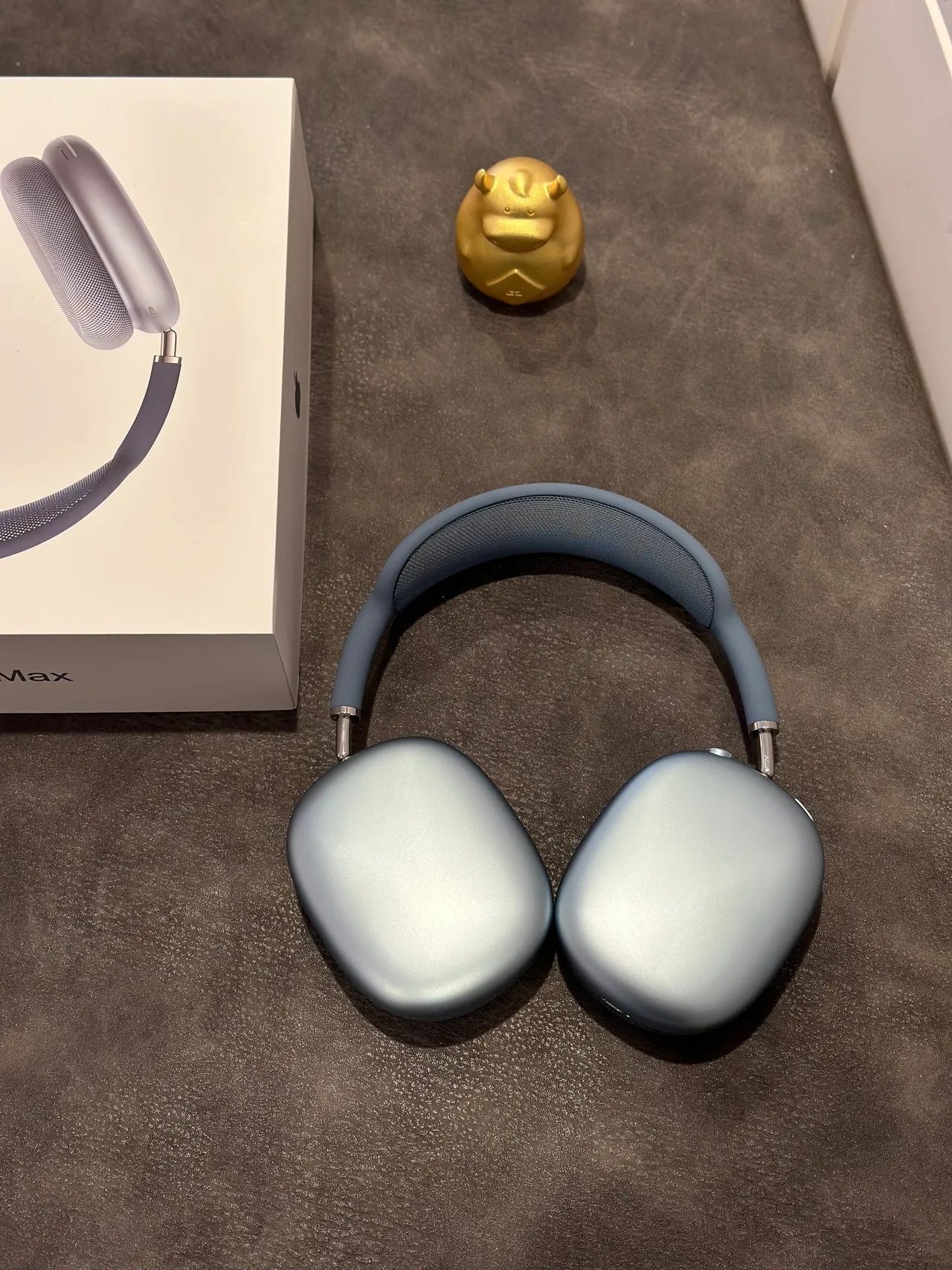 Apple AirPods Max سماعات فوق الأذن أزرق رمادي 8