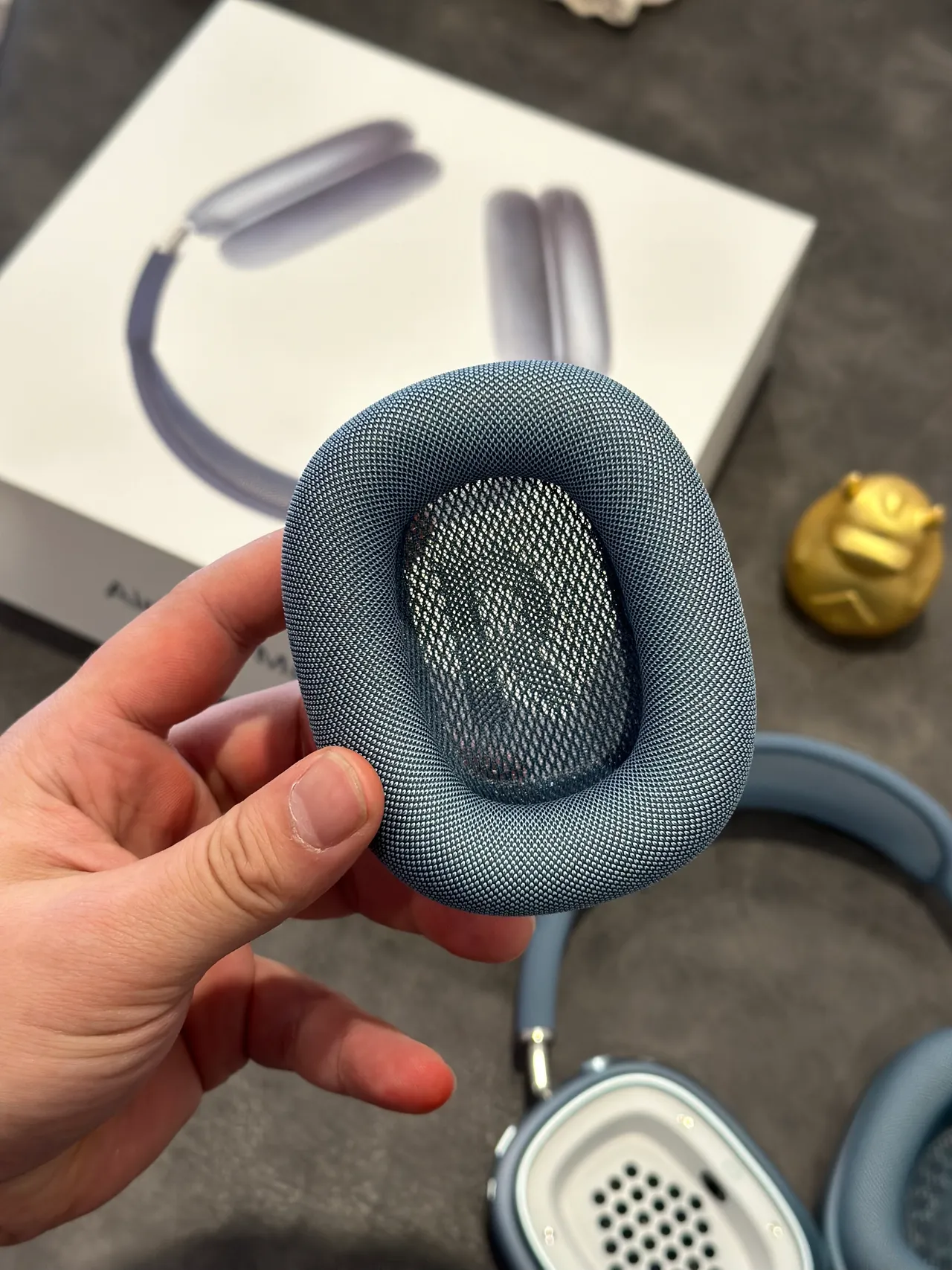 Apple AirPods Max سماعات فوق الأذن أزرق رمادي 11