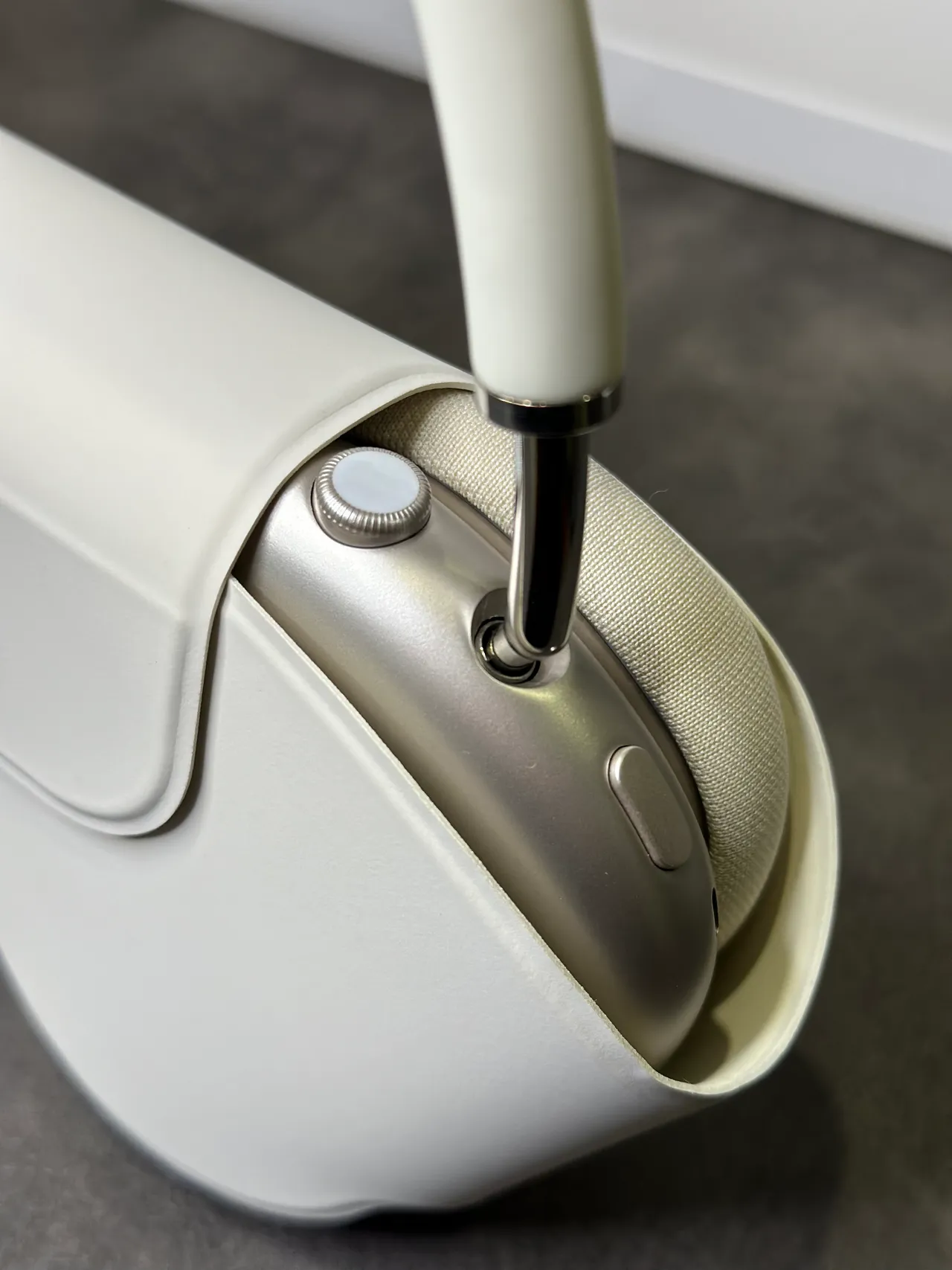 Apple AirPods Max সাদা ওভার-ইয়ার হেডফোন 3