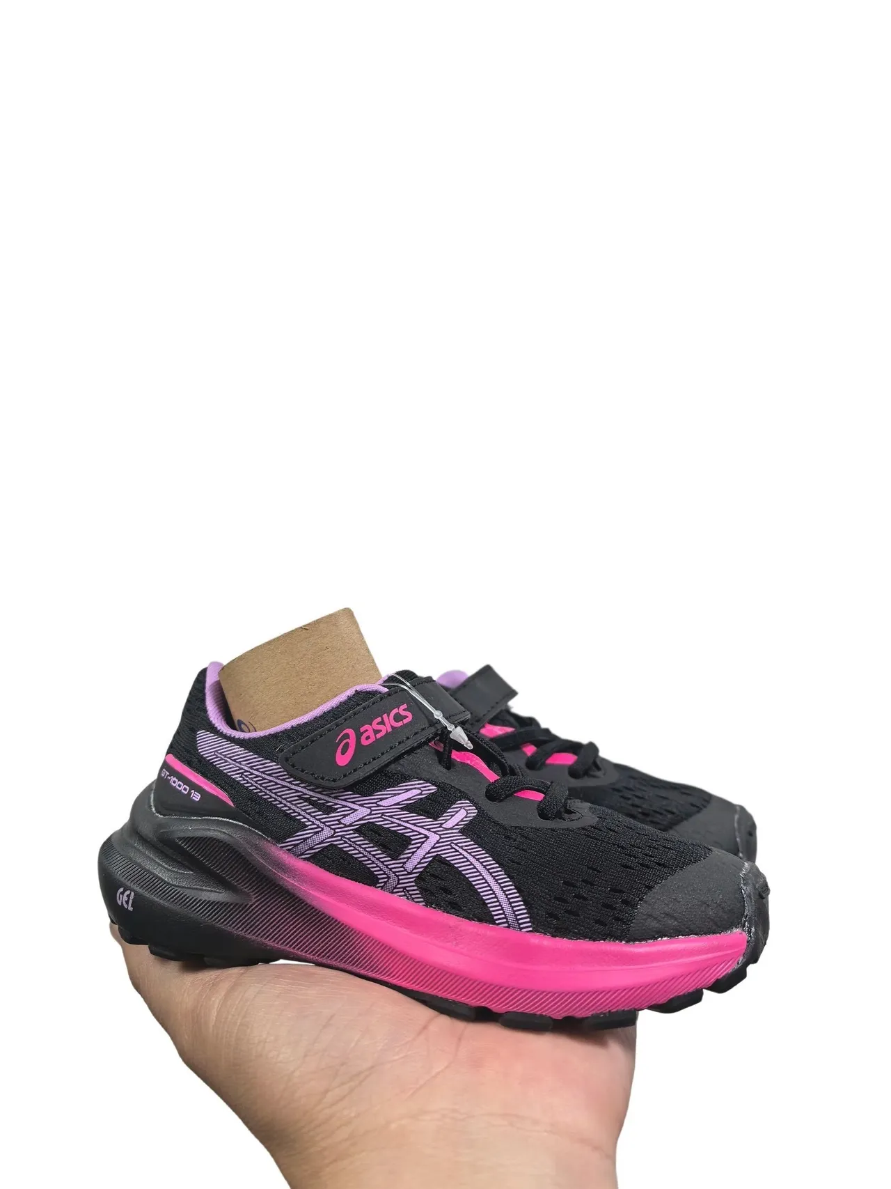 ASICS Blue Yellow Mesh Upper Synthetic Overlays Running Shoes 12