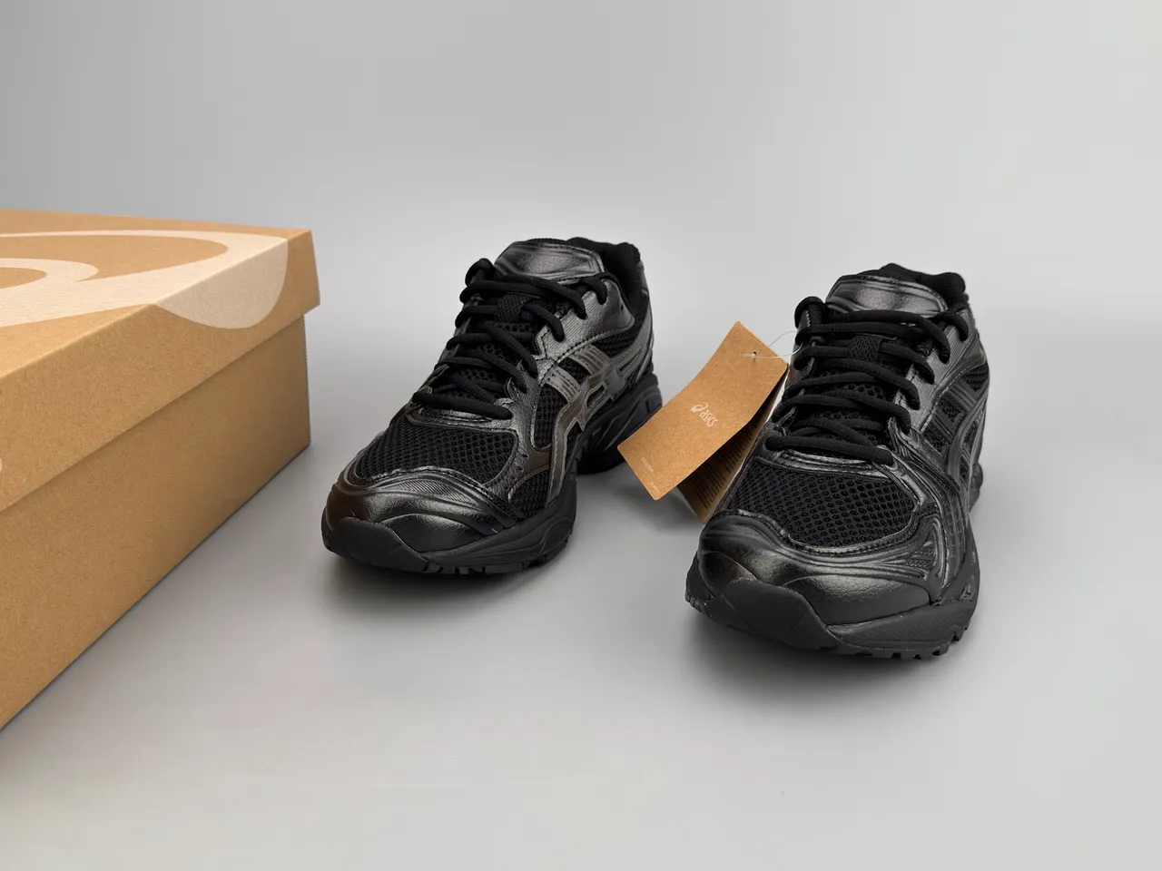 ASICS Gel-Kayano কালো মনোচ্রোম রানিং শু 3
