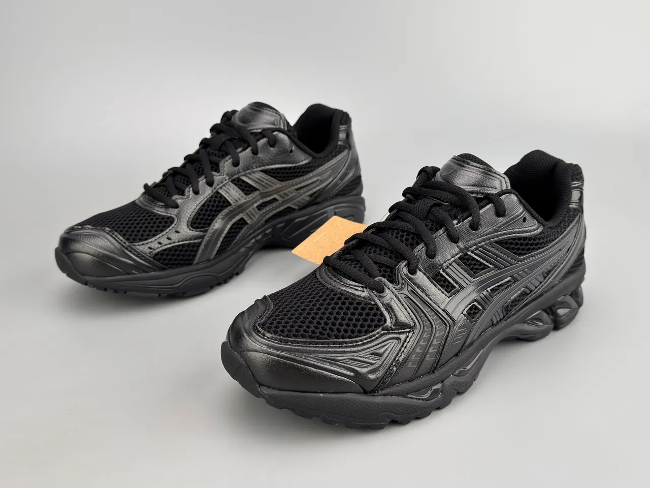 ASICS Gel-Kayano কালো মনোচ্রোম রানিং শু 7