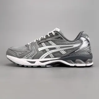 ASICS Gel-Kayano رمادي وفضي أحذية جري