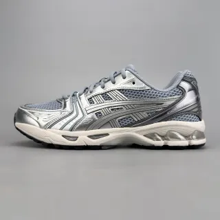 ASICS Gel-Kayano 银色金属跑步鞋