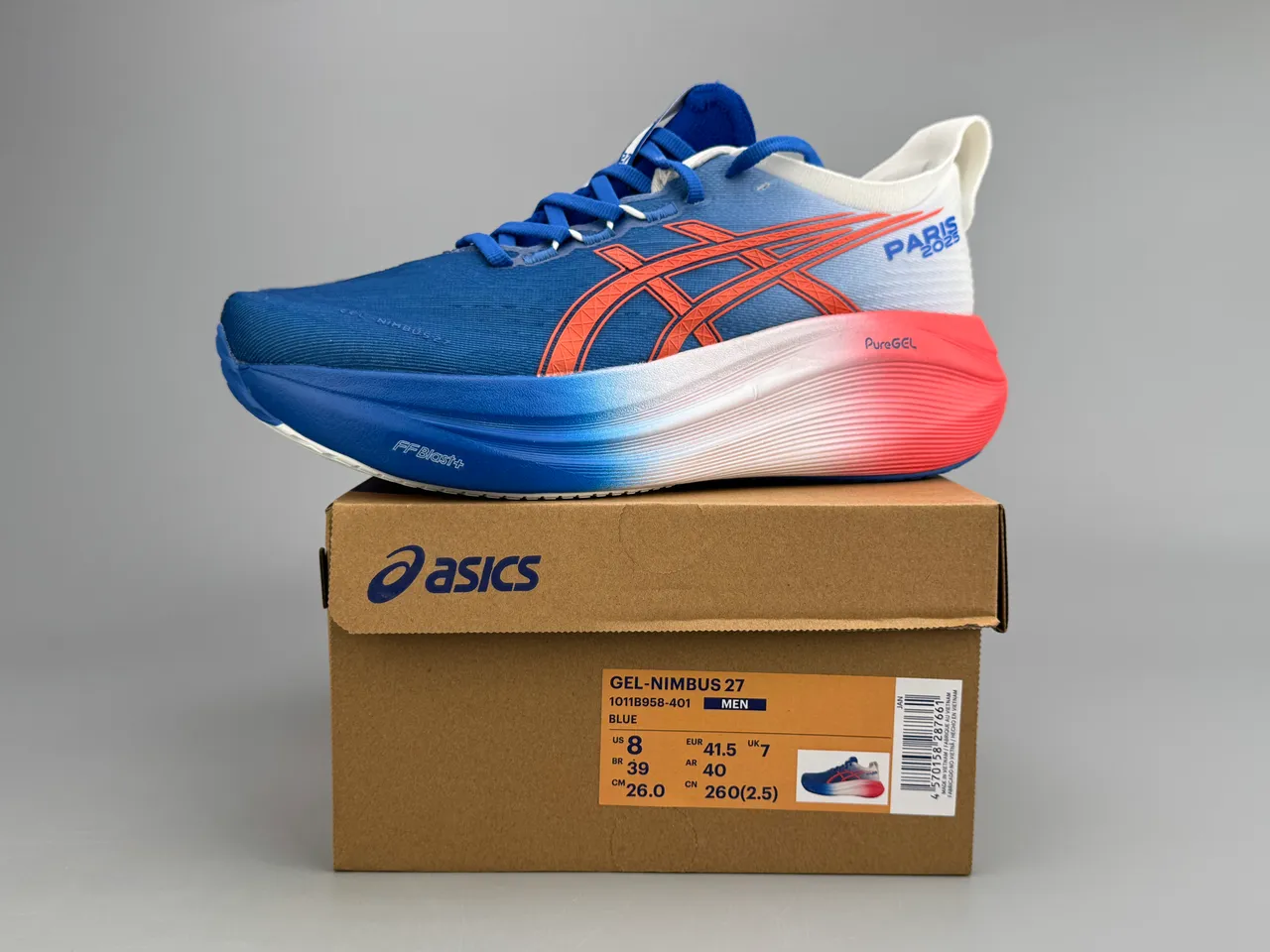 ASICS Gel-Nimbus 27 Paris 2025 Gradient 跑鞋 2