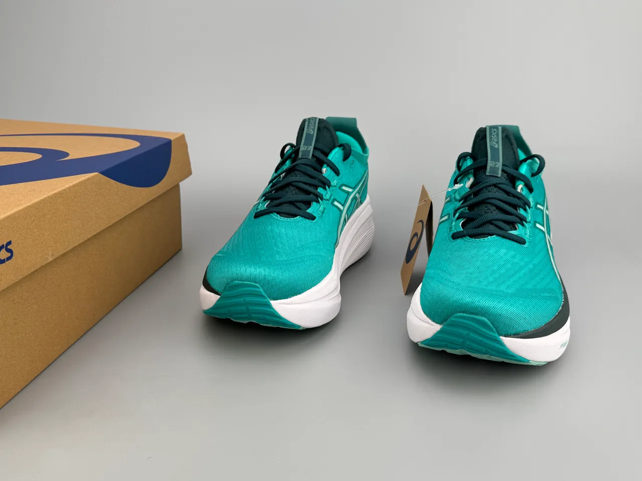 ASICS Gel-Nimbus 27 أحذية جري تيل أخضر 3
