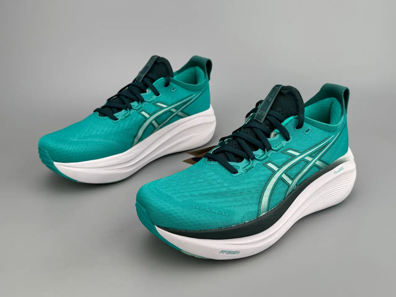 ASICS Gel-Nimbus 27 أحذية جري تيل أخضر 7
