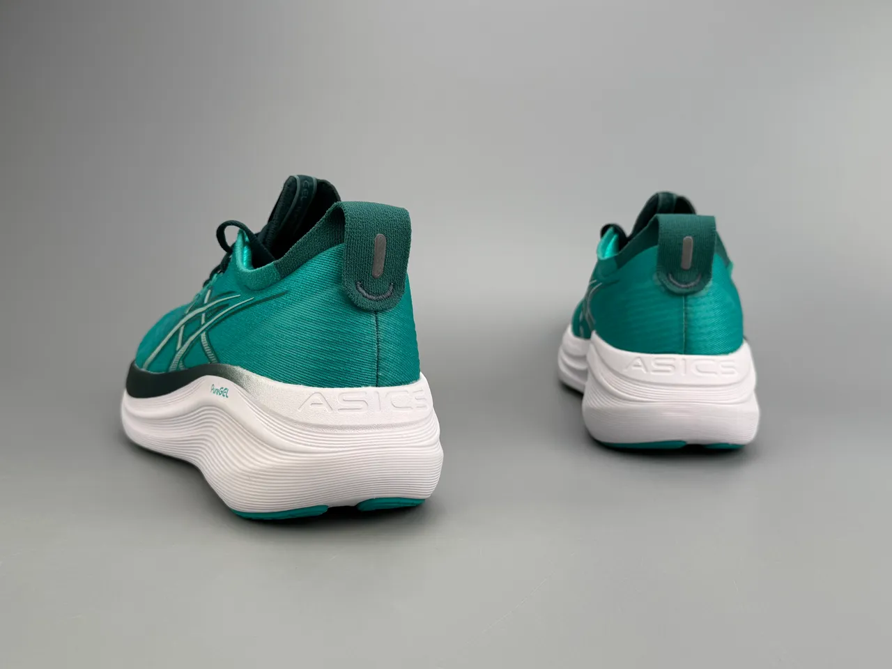 ASICS Gel-Nimbus 27 أحذية جري تيل أخضر 8
