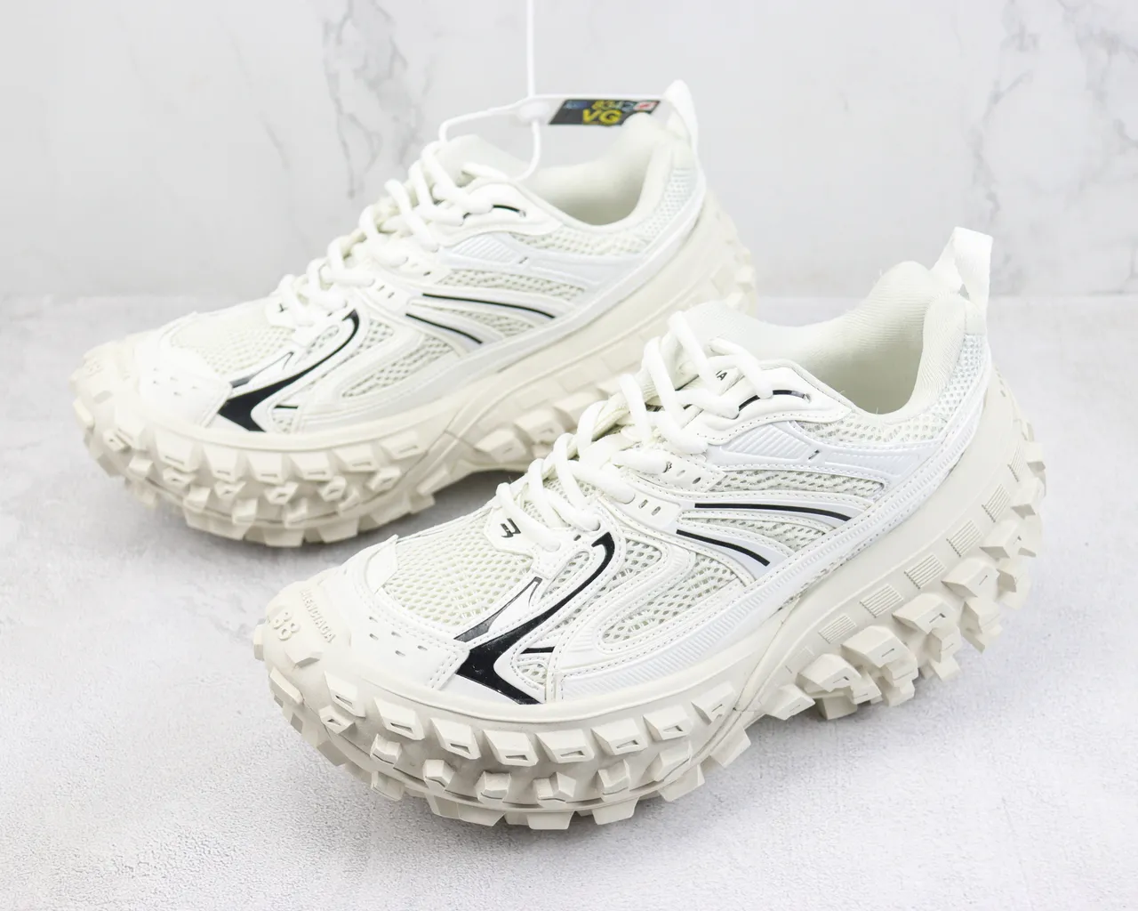 ASICS GT-2160 Tênis chunky brancos e pretos 4