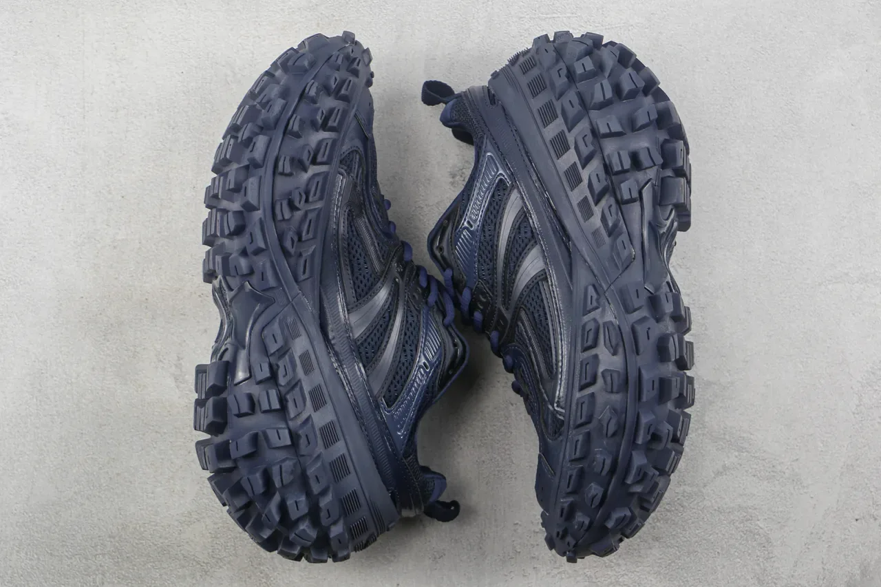 ASICS Azul Marino Chunky Silhouette Rugged Lugged Outsole Zapatillas Lifestyle 2