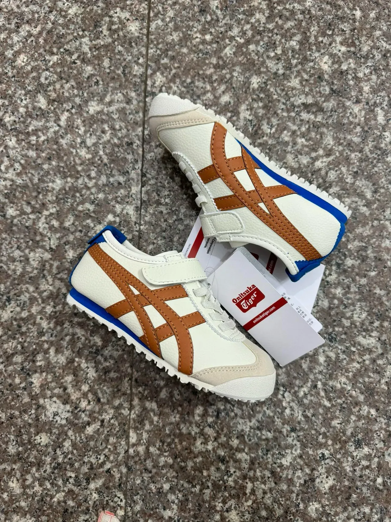 ASICS Onitsuka Tiger Mexico 66 White Navy Red Lifestyle Sneakers 18