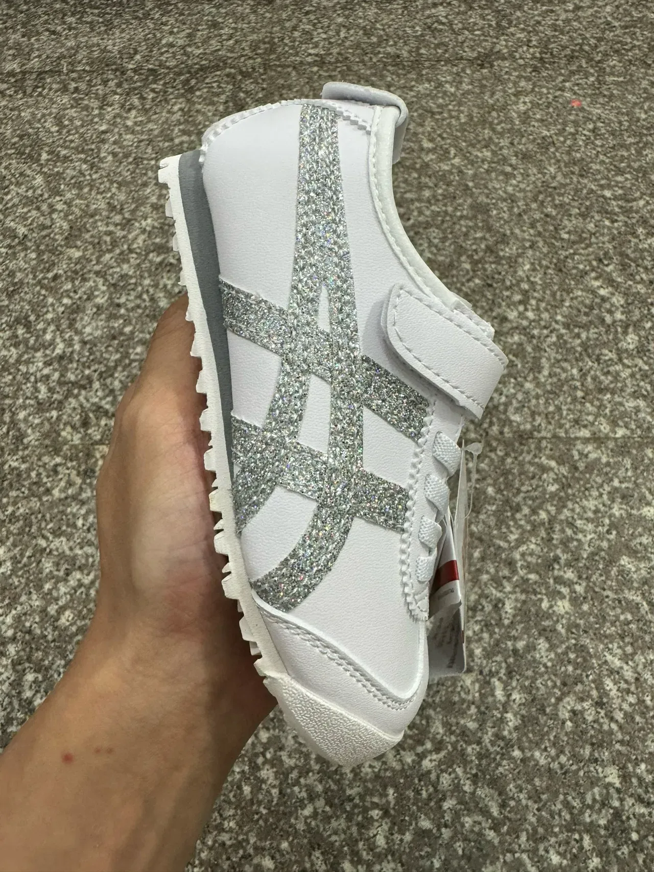 ASICS Onitsuka Tiger Mexico 66 White Navy Red Lifestyle Sneakers 24