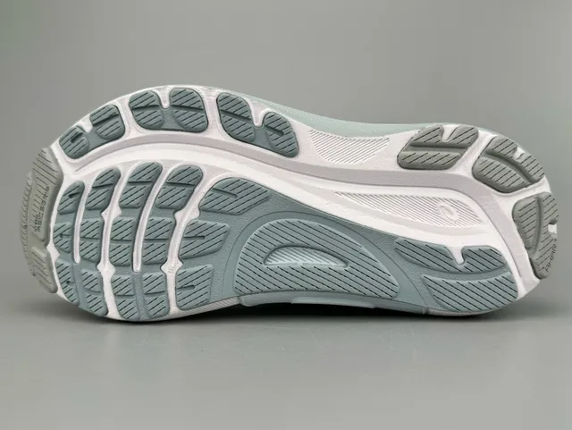 ASICS White Green Engineered Mesh Upper Lightweight Road Runner Running Shoes 3