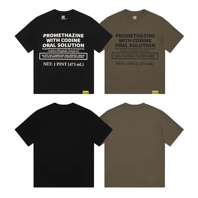 Awake NY Pharmaceutical Label Graphic T-Shirt 2