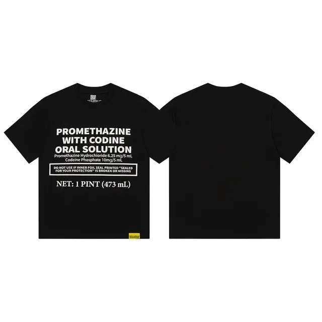 Awake NY Pharmaceutical Label Graphic T-Shirt 3