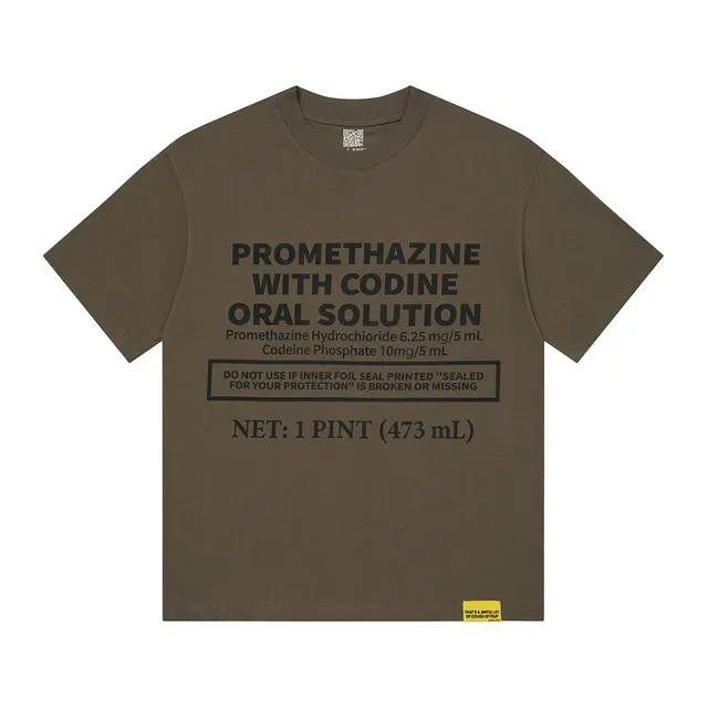 Awake NY Pharmaceutical Label Graphic T-Shirt 7