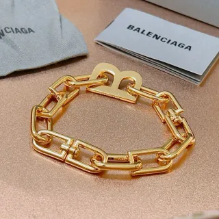 Balenciaga BB Chain Link Gold-Tone سوار