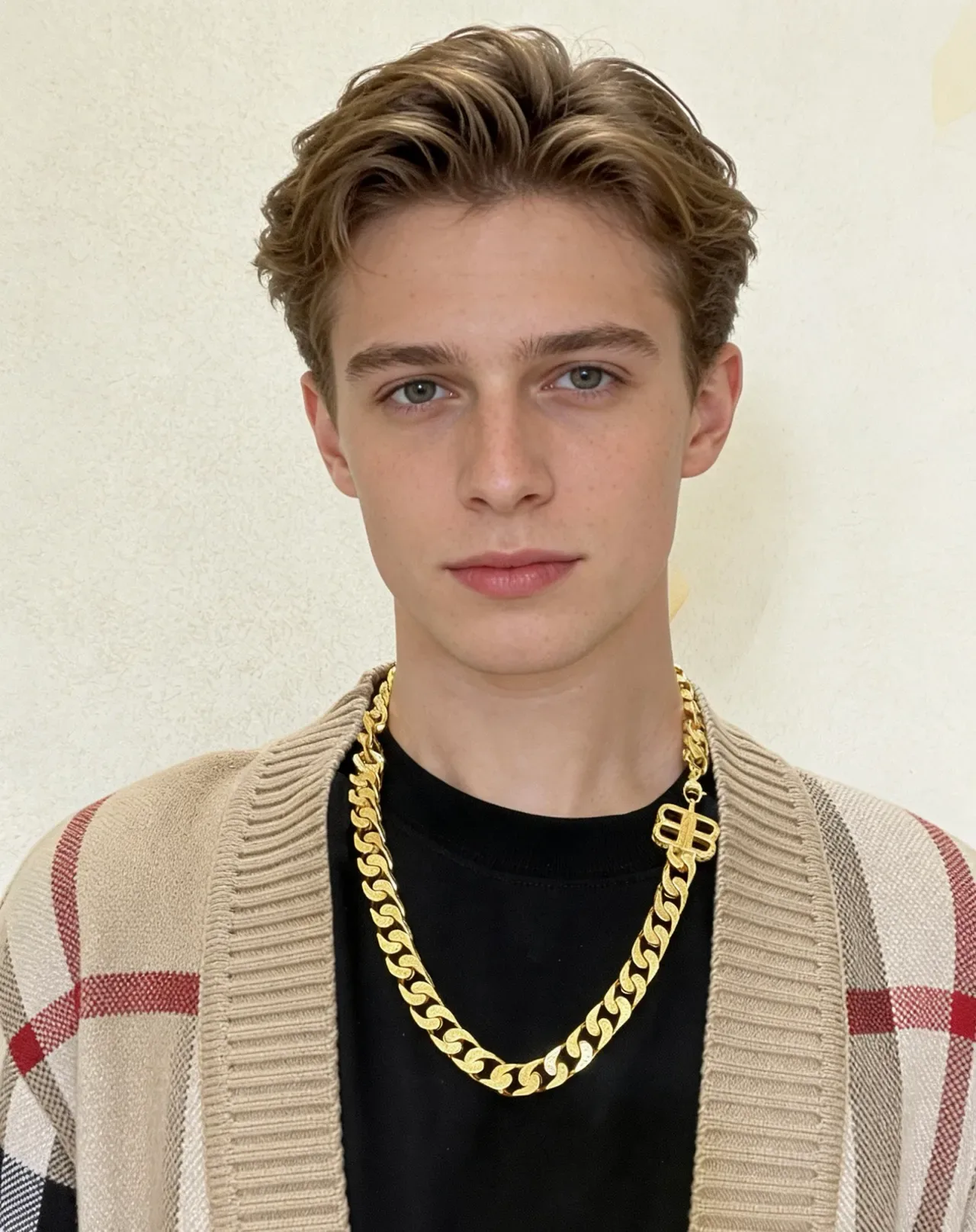 Balenciaga Gold Curb-Link Chain Necklace 6