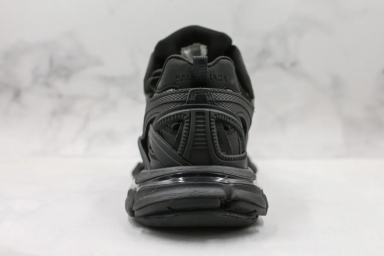 Balenciaga Runner Sneakers Chunky Noires Monochromes 11