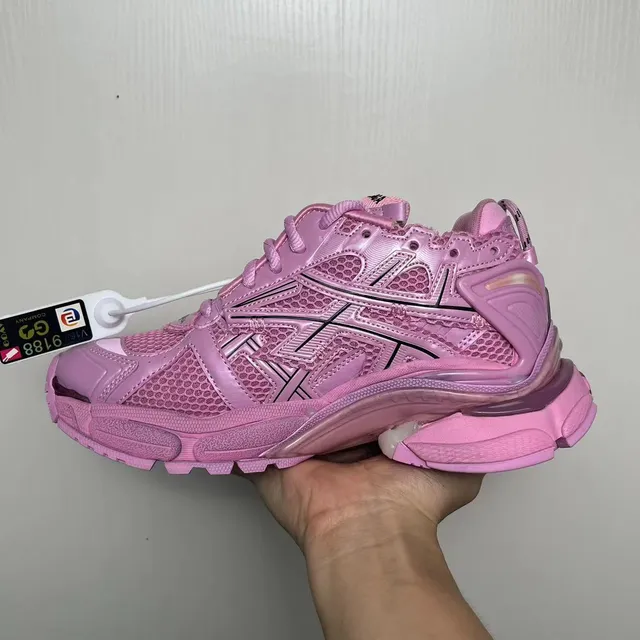Balenciaga Runner حذاء रियासي سميك وردي 2