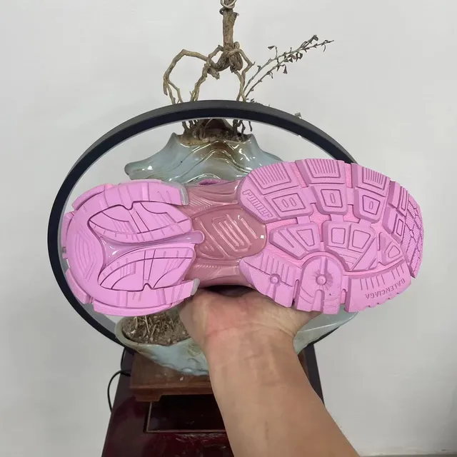 Balenciaga Runner حذاء रियासي سميك وردي 7