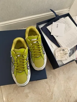 Balenciaga Track Trainer Chaussures Lifestyle Vert Lime Blanc 3