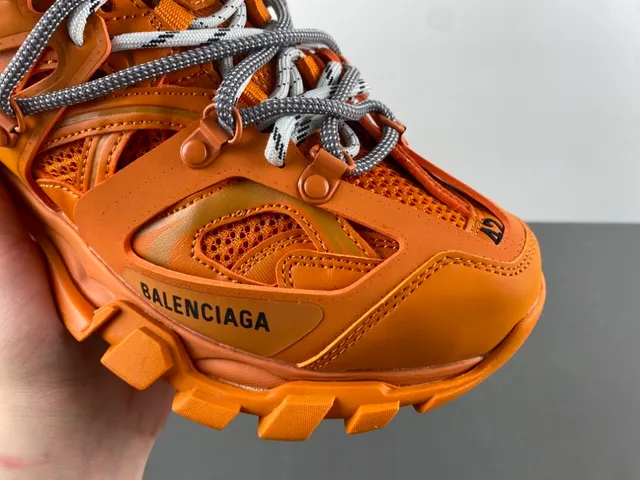 Balenciaga Track Trainer 橙色 chunky 运动鞋 2