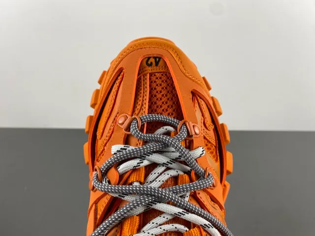Balenciaga Track Trainer 橙色 chunky 运动鞋 5