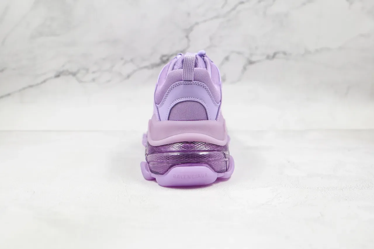 Balenciaga Triple S Lavanda Chunky Zapatillas 2