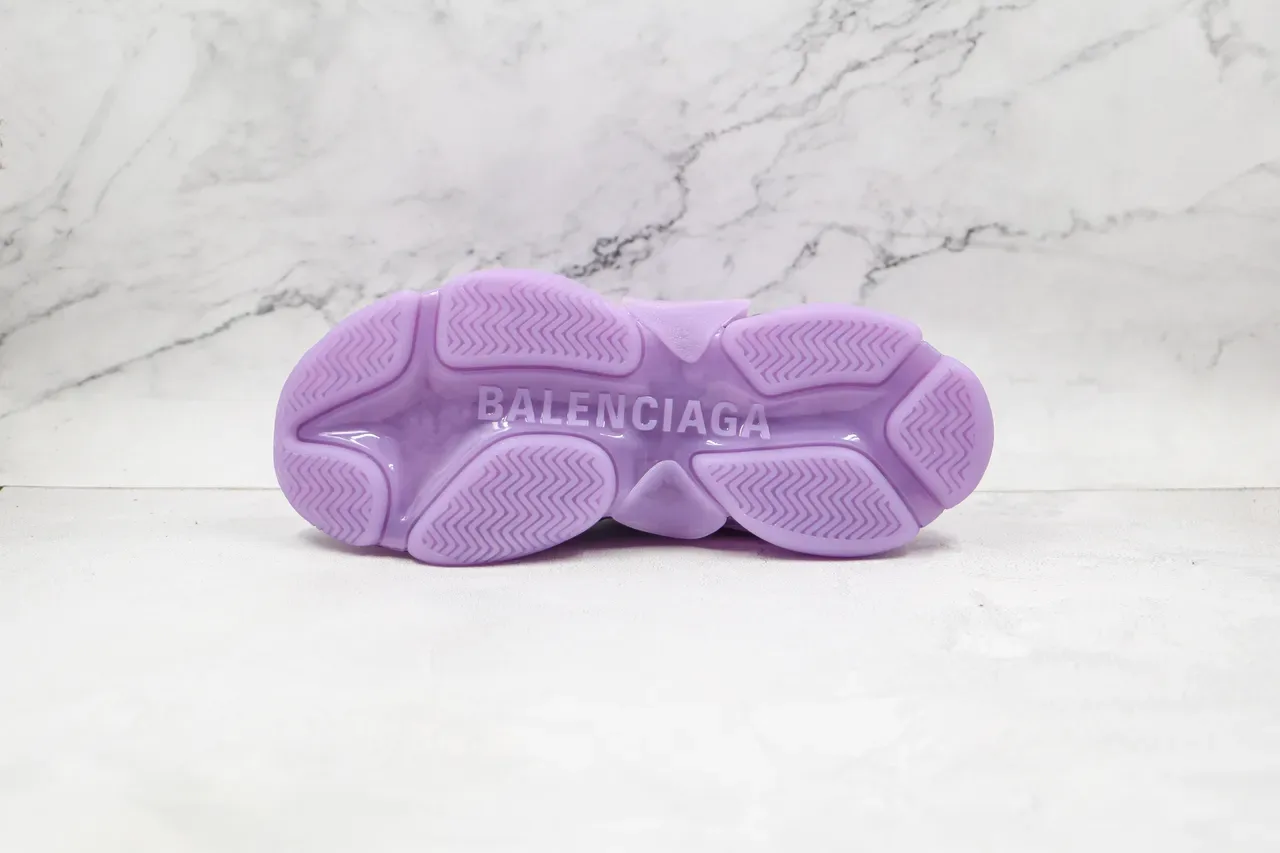 Balenciaga Triple S Lavanda Chunky Zapatillas 3