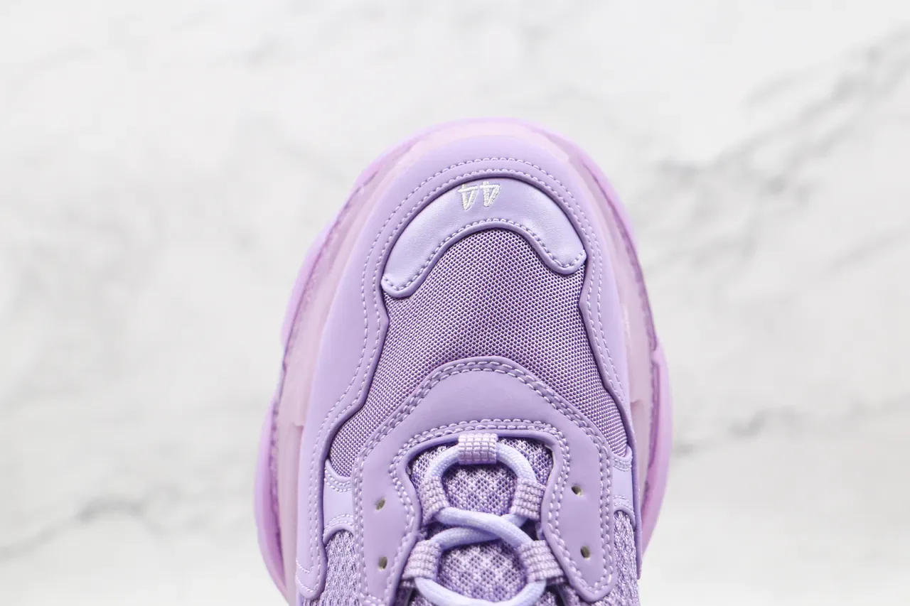 Balenciaga Triple S Lavanda Chunky Zapatillas 5