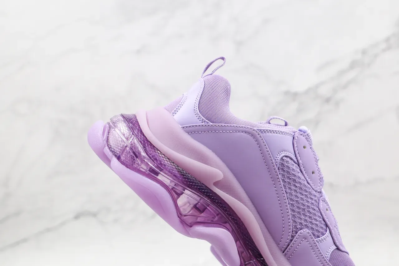 Balenciaga Triple S Lavanda Chunky Zapatillas 6