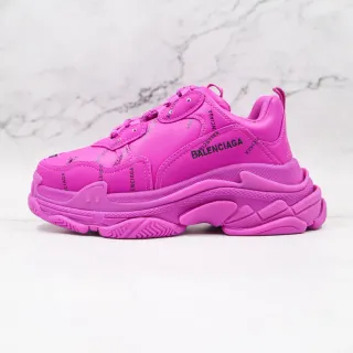 Balenciaga Triple S zapatillas chunky monocromáticas rosa