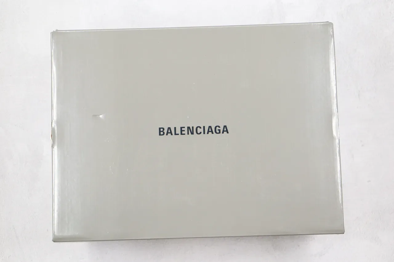 Balenciaga Triple S White and Red Translucent Sole Chunky Sneakers 8