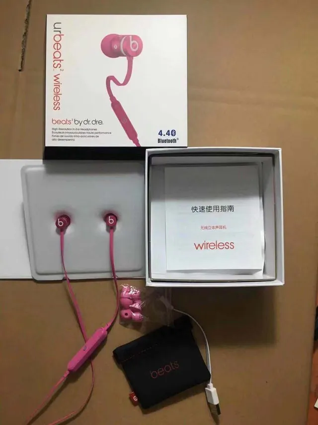 Beats urBeats² Wireless Black Red Neckband-Style Sports Earphones 19