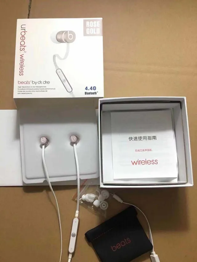 Beats urBeats² Wireless Black Red Neckband-Style Sports Earphones 24