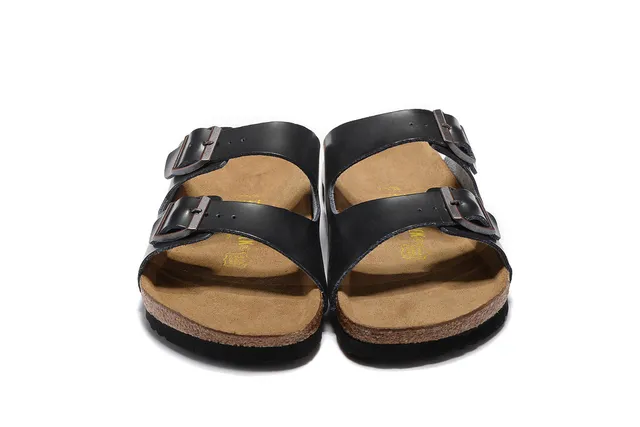 Birkenstock Arizona صندل كاجوال جلد أسود 3