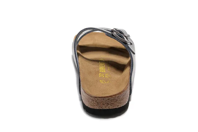 Birkenstock Arizona صندل كاجوال جلد أسود 5