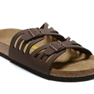 Birkenstock Arizona भूरा कैजुअल सैंडल्स
