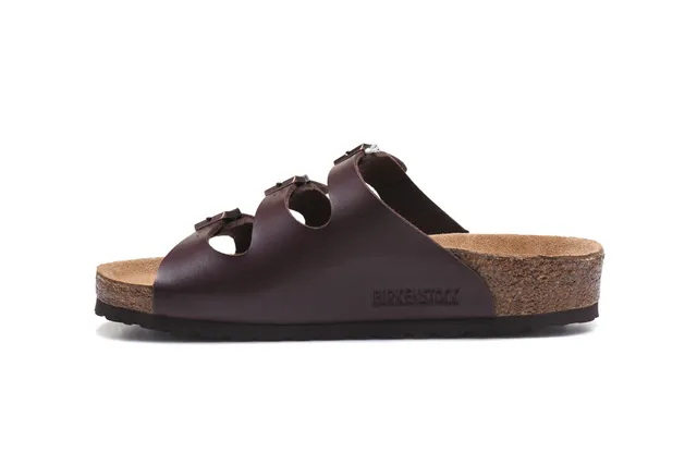 Birkenstock Arizona sandalias casuales de cuero marrón 4