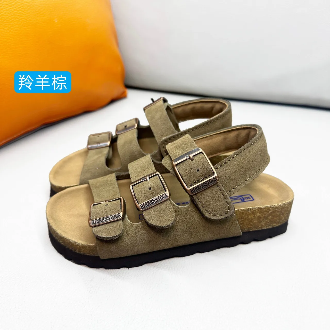 Birkenstock Arizona Deer Brown Sandálias Casuais 2