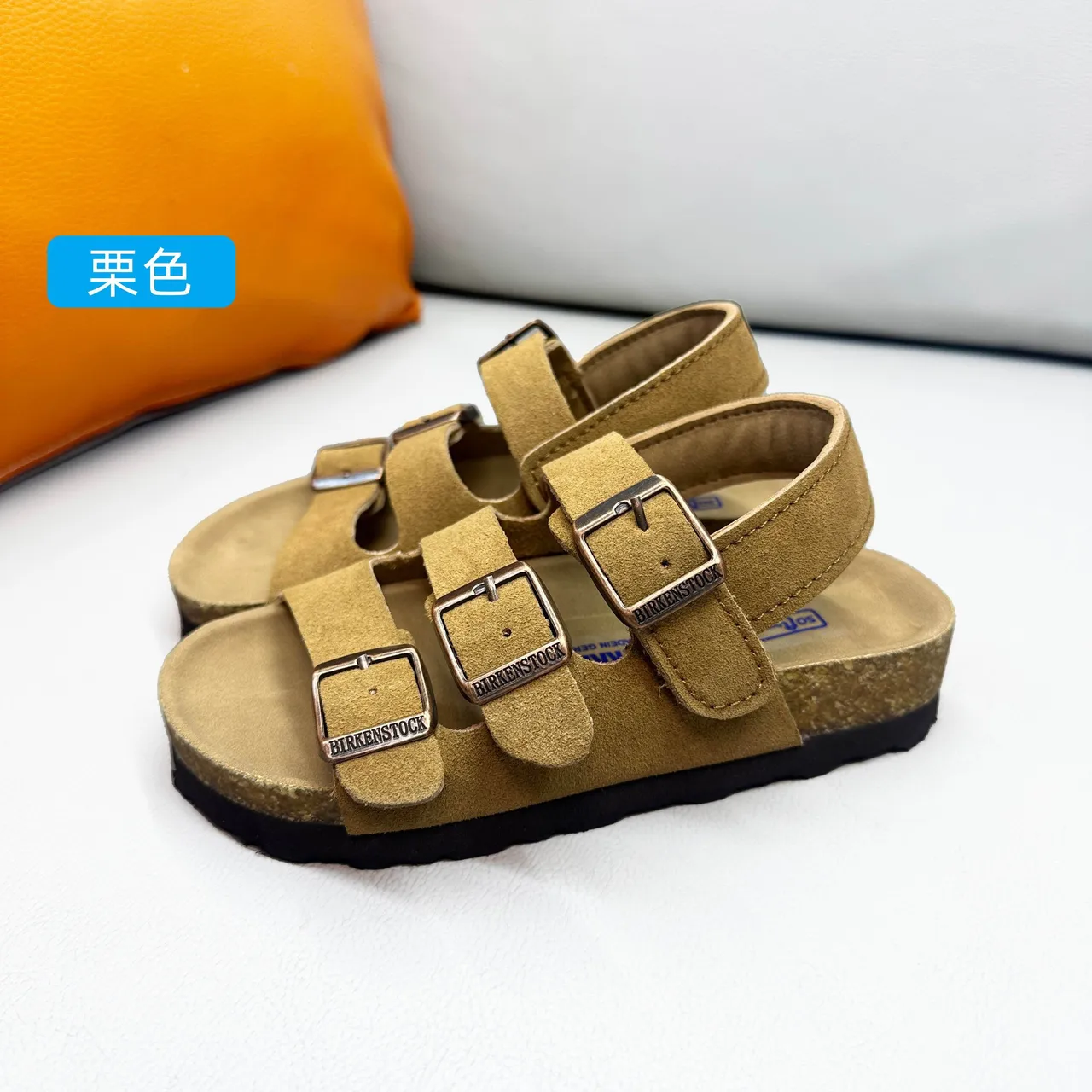 Birkenstock Arizona Deer Brown Sandálias Casuais 5