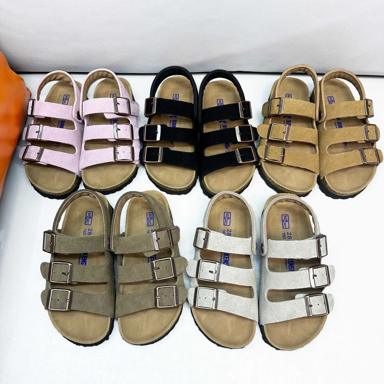 Birkenstock Arizona Deer Brown Sandálias Casuais 8