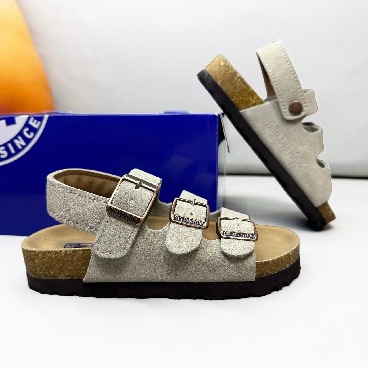 Birkenstock Arizona Deer Brown Sandálias Casuais 15