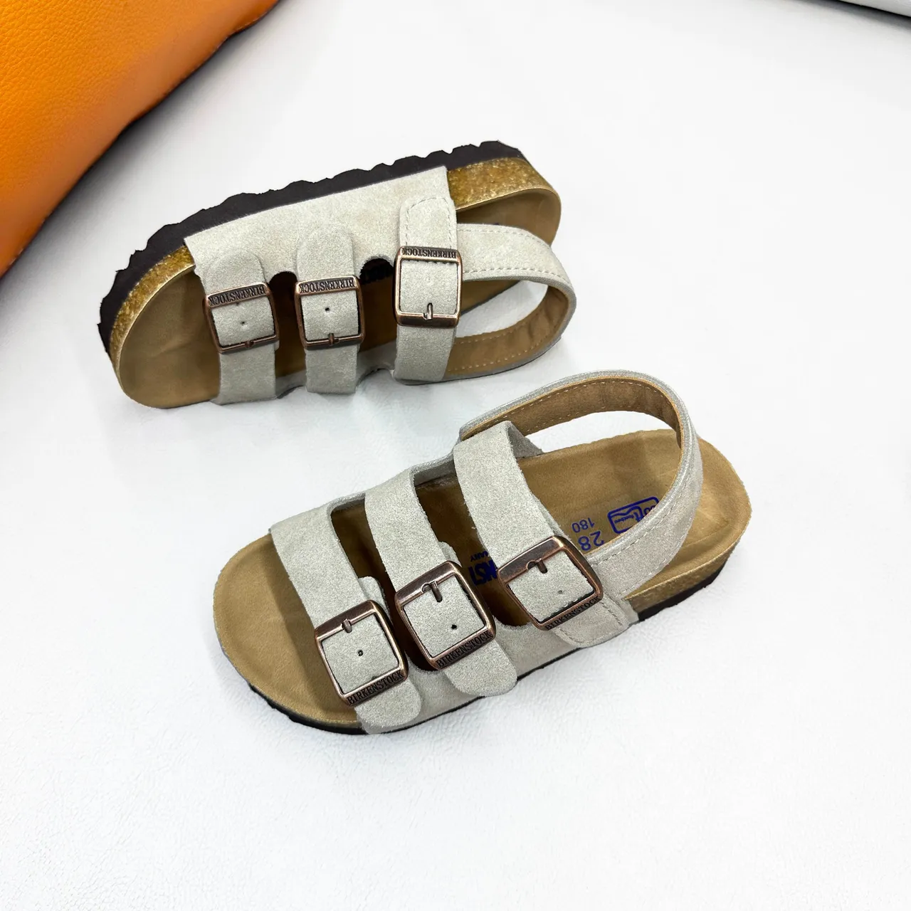 Birkenstock Arizona Deer Brown Sandálias Casuais 18