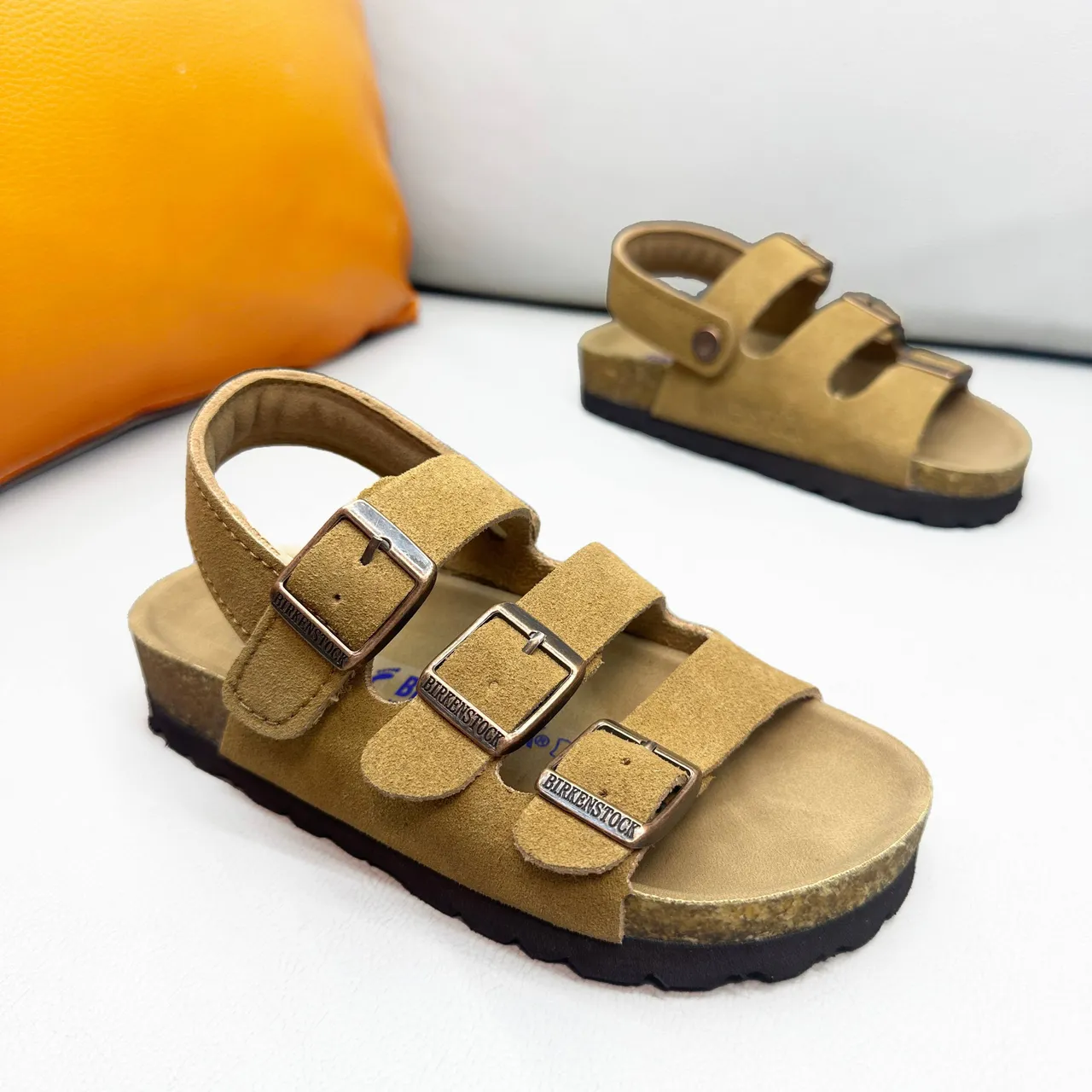 Birkenstock Arizona Deer Brown Sandálias Casuais 20