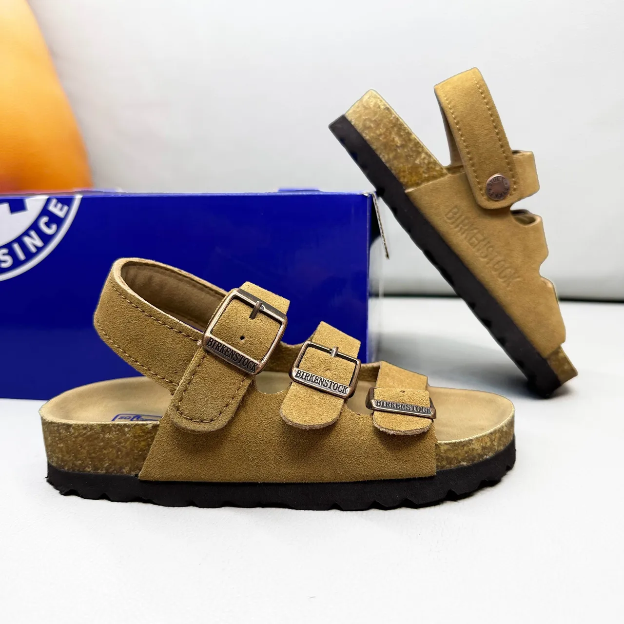 Birkenstock Arizona Deer Brown Sandálias Casuais 24