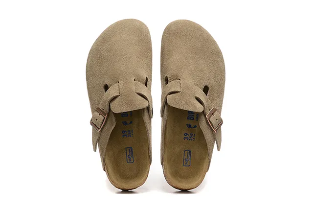 Birkenstock Arizona Taupe Suede pantufla 2