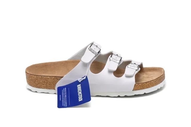 Birkenstock Arizona أبيض كاجوال صنادل 2